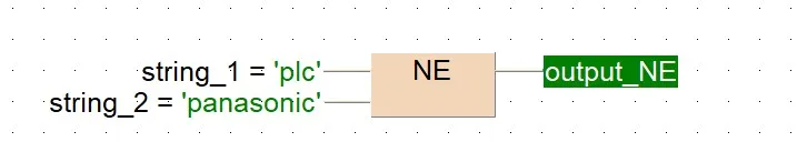 img/Panasonic plc string/Panasonic not equal to String comparison instructions.webp